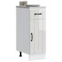 Mueble bajo de cocina Lucca blanca de alto brillo by , Kitchen cabinets - Ref: Foro24-853699, Price: 77,08 €, Discount: %