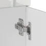 Mueble bajo de cocina Lucca blanca de alto brillo by , Kitchen cabinets - Ref: Foro24-853699, Price: 77,08 €, Discount: %