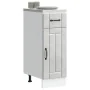 Mueble bajo de cocina Lucca madera contrachapada gris cemento de , Armarios de cocina - Ref: Foro24-853701, Precio: 68,14 €, ...