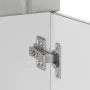 Mueble bajo de cocina Lucca madera contrachapada gris cemento de , Armarios de cocina - Ref: Foro24-853701, Precio: 68,14 €, ...