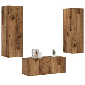 Muebles de TV de pared 3 uds madera vieja madera de ingeniería von , TV-Möbel - Ref: Foro24-3328963, Preis: 131,26 €, Rabatt: %