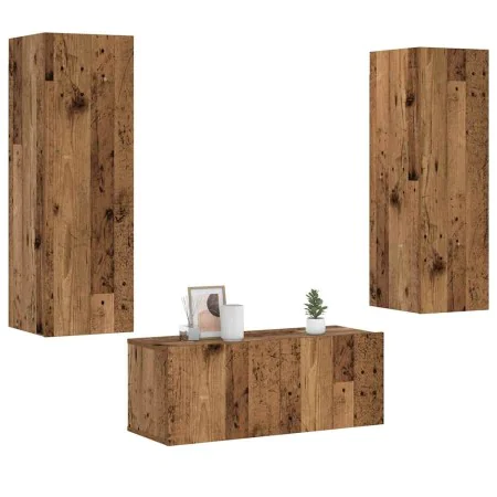Muebles de TV de pared 3 uds madera vieja madera de ingeniería von , TV-Möbel - Ref: Foro24-3328963, Preis: 131,26 €, Rabatt: %