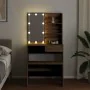 Juego de tocador con LED madera artesanal de roble de , Tocadores para dormitorios - Ref: Foro24-3329184, Precio: 140,49 €, D...