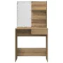 Juego de tocador con LED madera artesanal de roble de , Tocadores para dormitorios - Ref: Foro24-3329184, Precio: 140,49 €, D...