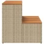 Escalón bañera hidromasaje beige 50x50x50,5 cm ratán sintético de , Accesorios para piscinas y spa - Ref: Foro24-4103942, Pre...