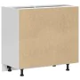 Mueble bajo fregadero Lucca madera contrachapada roble sonoma von , Küchenschränke - Ref: Foro24-854311, Preis: 86,10 €, Raba...