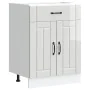 Mueble bajo de cocina Lucca blanca de alto brillo de , Armarios de cocina - Ref: Foro24-853729, Precio: 101,46 €, Descuento: %
