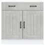 Mueble bajo de cocina Lucca madera contrachapada gris cemento de , Armarios de cocina - Ref: Foro24-853741, Precio: 107,41 €,...