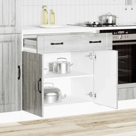Mueble bajo de cocina Lucca madera contrachapada gris sonoma von , Küchenschränke - Ref: Foro24-853743, Preis: 103,19 €, Raba...