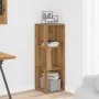 Mueble de esquina madera ingeniería roble artisan 33x33x100 cm de , Taquillas y armarios de almacenamiento - Ref: Foro24-8567...