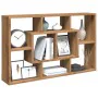 Estantería pared madera ingeniería roble artesanal 85x16x52,5cm by , Closets and storage - Ref: Foro24-857014, Price: 47,35 €...