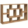 Estantería pared madera ingeniería roble artesanal 85x16x52,5cm by , Closets and storage - Ref: Foro24-857014, Price: 47,35 €...