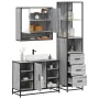 Set de muebles de baño 3 pzas madera contrachapada gris sonoma de , Muebles de baño - Ref: Foro24-3301183, Precio: 260,60 €, ...