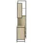 Set de muebles de baño 3 pzas madera contrachapada roble sonoma von , Badezimmermöbel - Ref: Foro24-3301181, Preis: 256,25 €,...