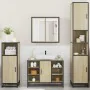Juego de muebles de baño 4 pzas contrachapada roble sonoma von , Badezimmermöbel - Ref: Foro24-3301211, Preis: 400,56 €, Raba...