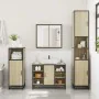 Juego de muebles de baño 4 pzas contrachapada roble sonoma von , Badezimmermöbel - Ref: Foro24-3301211, Preis: 400,56 €, Raba...