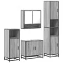 Set de muebles de baño 4 pzas madera contrachapada gris sonoma von , Badezimmermöbel - Ref: Foro24-3301218, Preis: 354,91 €, ...