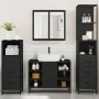 Juego de muebles de baño 4 pzas madera contrachapada negro von , Badezimmermöbel - Ref: Foro24-3301270, Preis: 365,47 €, Raba...