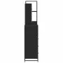 Juego de muebles de baño 4 pzas madera contrachapada negro von , Badezimmermöbel - Ref: Foro24-3301270, Preis: 365,47 €, Raba...