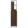 Set de muebles baño 4 pzas madera contrachapada roble marrón von , Badezimmermöbel - Ref: Foro24-3301279, Preis: 321,40 €, Ra...