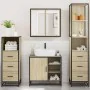 Juego de muebles de baño 4 pzas contrachapada roble sonoma by , Bathroom furniture - Ref: Foro24-3301266, Price: 323,29 €, Di...