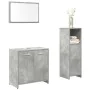 Set muebles de baño 2 piezas madera contrachapada gris hormigón von , Badezimmermöbel - Ref: Foro24-3324851, Preis: 93,57 €, ...