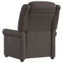 Sillón reclinable de masaje eléctrico marrón brillante by , Armchairs - Ref: Foro24-3303417, Price: 279,33 €, Discount: %