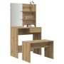 Juego de tocador de madera de ingeniería de roble artesanal by , Bedroom Dressers - Ref: Foro24-3329190, Price: 127,20 €, Dis...