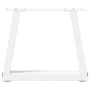 Patas para mesa de comedor forma V 2 uds blanco 30x(30-31,3) cm de , Patas para mesas - Ref: Foro24-4012521, Precio: 43,81 €,...