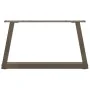 Patas para mesa de comedor en forma de V 2 uds acero natural by , Table legs - Ref: Foro24-4012535, Price: 63,33 €, Discount: %