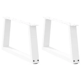 Patas para mesa de comedor forma V 2 uds blanco 70x(30-31,3) cm von , Tischbeine - Ref: Foro24-4012537, Preis: 66,34 €, Rabat...