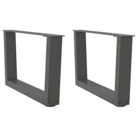 Patas para mesa comedor forma V 2 uds antracita 50x(30-31,3) cm von , Tischbeine - Ref: Foro24-4012610, Preis: 59,62 €, Rabat...