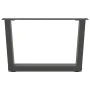 Patas para mesa comedor forma V 2 uds antracita 50x(30-31,3) cm de , Patas para mesas - Ref: Foro24-4012610, Precio: 59,60 €,...