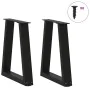 Patas para mesa de comedor en forma de V 2 uds acero negro von , Tischbeine - Ref: Foro24-4012540, Preis: 46,61 €, Rabatt: %