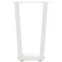 Patas para mesa de comedor en forma de V 2 uds blanco acero von , Tischbeine - Ref: Foro24-4012625, Preis: 59,60 €, Rabatt: %