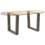 Patas para mesa de comedor forma de V 2 uds acero natural acero by , Table legs - Ref: Foro24-4012631, Price: 65,97 €, Discou...