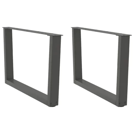 Patas para mesa de comedor en forma de V 2 uds antracita acero by , Table legs - Ref: Foro24-4012638, Price: 75,89 €, Discoun...