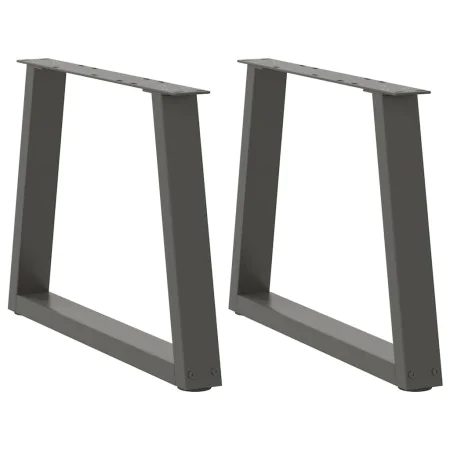 Patas para mesa de comedor en forma de V 2 uds antracita acero de , Patas para mesas - Ref: Foro24-4012554, Precio: 70,40 €, ...