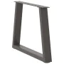 Patas para mesa de comedor en forma de V 2 uds antracita acero de , Patas para mesas - Ref: Foro24-4012554, Precio: 70,40 €, ...
