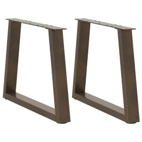 Patas para mesa de comedor forma V 2 uds negro 70x(42-43,3) cm von , Tischbeine - Ref: Foro24-4012556, Preis: 74,48 €, Rabatt: %