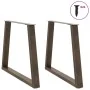 Patas para mesa de comedor en forma de V 2 uds acero natural von , Tischbeine - Ref: Foro24-4012575, Preis: 98,94 €, Rabatt: %
