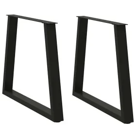 Patas para mesa de comedor forma V 2 uds negro 70x(72-73,3) cm von , Tischbeine - Ref: Foro24-4012568, Preis: 85,52 €, Rabatt: %
