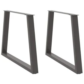 Patas para mesa comedor forma V 2uds antracita 100x(72-73,3) cm von , Tischbeine - Ref: Foro24-4012582, Preis: 109,94 €, Raba...