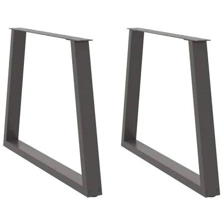 Patas para mesa comedor forma V 2uds antracita 100x(72-73,3) cm de , Patas para mesas - Ref: Foro24-4012582, Precio: 109,92 €...