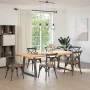 Patas para mesa comedor forma V 2uds antracita 100x(72-73,3) cm de , Patas para mesas - Ref: Foro24-4012582, Precio: 109,92 €...