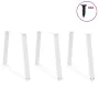 Patas para mesa de comedor en forma de V 3 uds acero blanco by , Table legs - Ref: Foro24-4012589, Price: 142,10 €, Discount: %