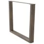 Patas para mesa de comedor en forma de V 2 uds acero natural by , Table legs - Ref: Foro24-4012659, Price: 109,61 €, Discount: %