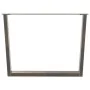 Patas para mesa de comedor en forma de V 2 uds acero natural by , Table legs - Ref: Foro24-4012659, Price: 109,61 €, Discount: %