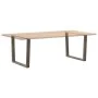 Patas para mesa de comedor en forma de V 2 uds acero natural by , Table legs - Ref: Foro24-4012659, Price: 109,61 €, Discount: %