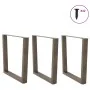 Patas para mesa de comedor en forma de V 3 uds acero natural von , Tischbeine - Ref: Foro24-4012667, Preis: 141,86 €, Rabatt: %